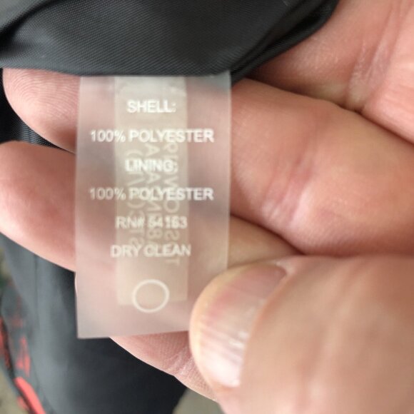 Tommy Hilfiger Dress Women 12 Red Black Jacquard Dark Floral Shiny Event NEW - Picture 7 of 16